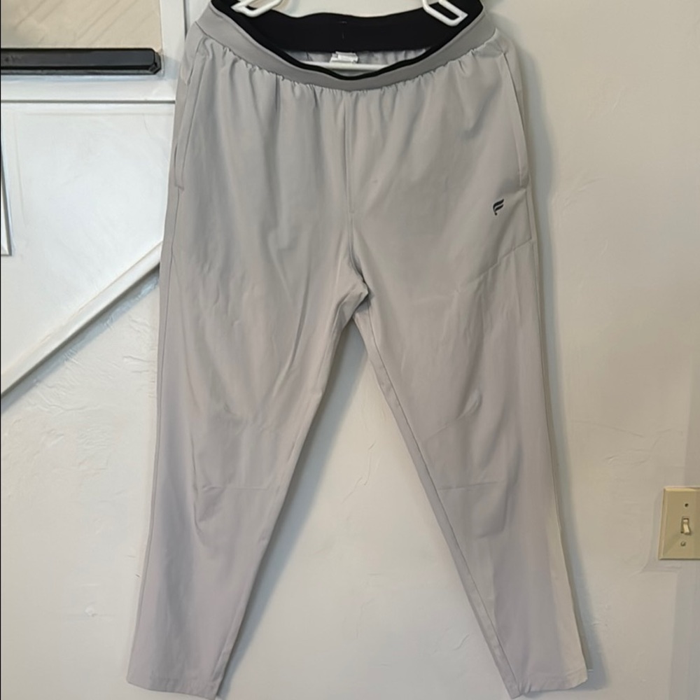 Men's Light Gray Athletic Pants